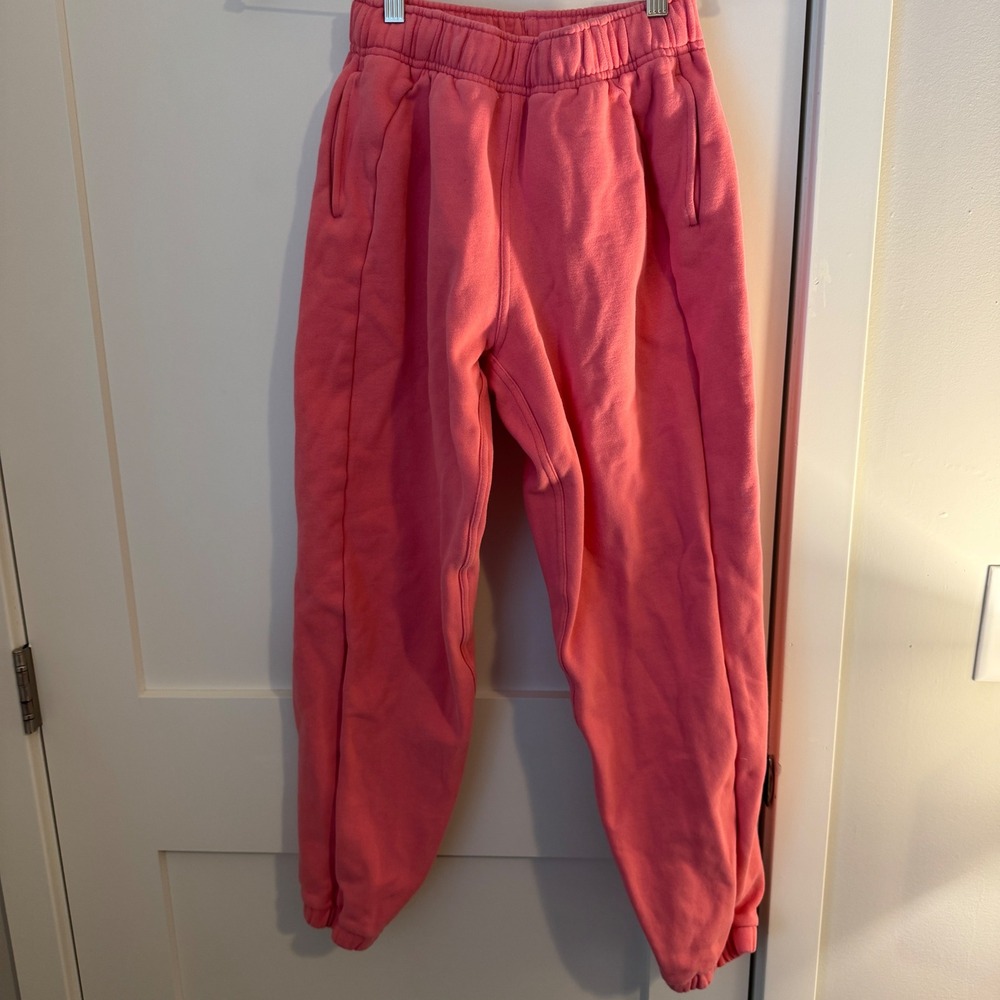 Lululemon Scuba Oversized High-Rise Jogger‎ Pink Coral LW5GI0S Womens XXS